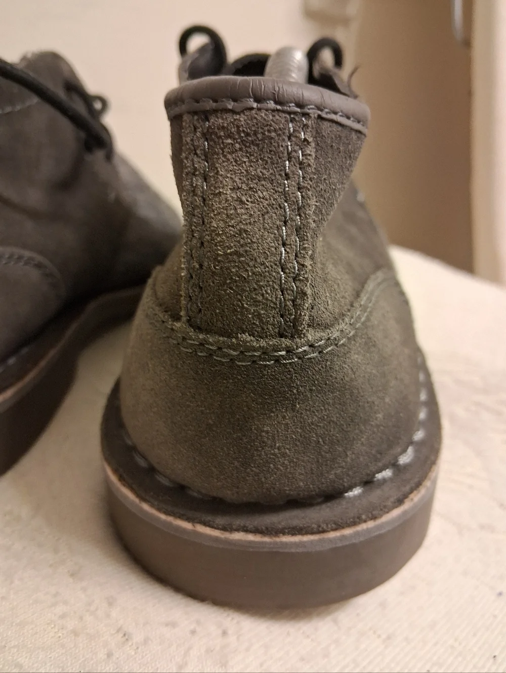 Men's Gray KENNETH COLE REACTION Herringbone Lace-Up Shoes size 11 M
